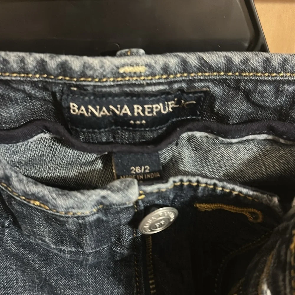 Banana Republic Denim Cuffed Shorts